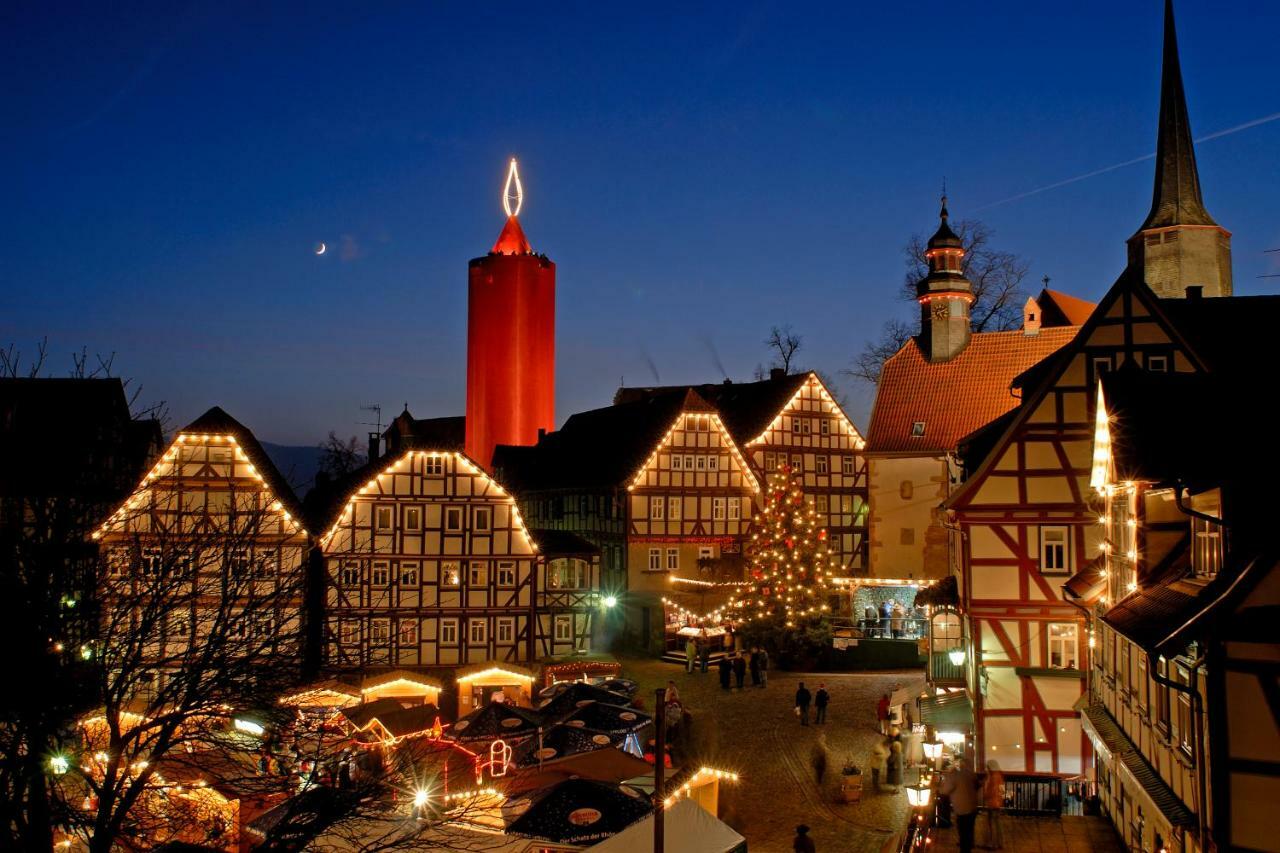 Ferienwohnung "Zur Ottoburg" In Schlitz Buitenkant foto