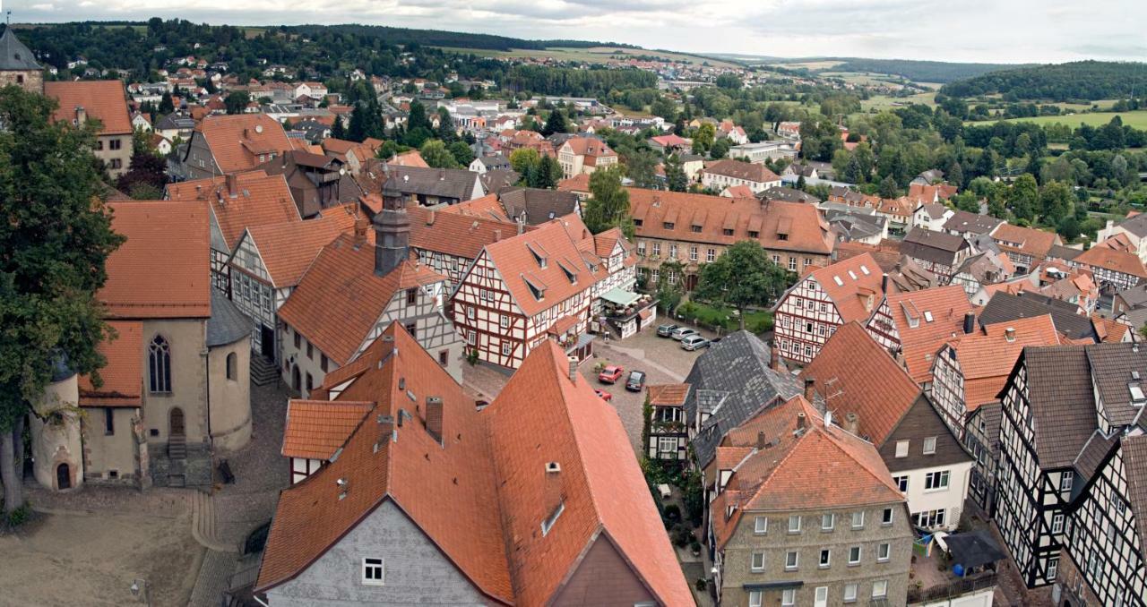 Ferienwohnung "Zur Ottoburg" In Schlitz Buitenkant foto